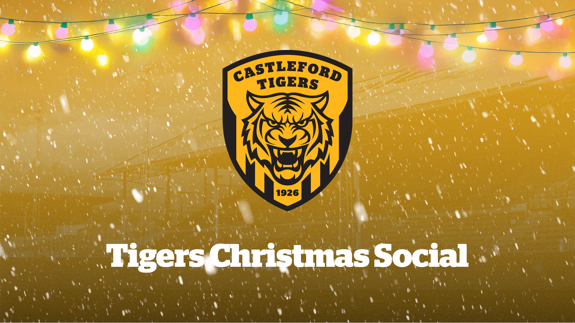 Tigers Christmas Social and Coin Collection confirmed!