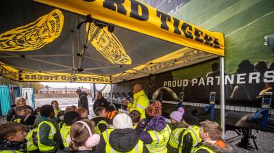 Menzies Distribution Solutions and Castleford Tigers Road Safety Day